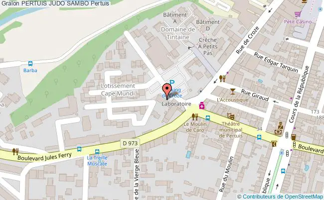 plan Salle De Judo / Sambo