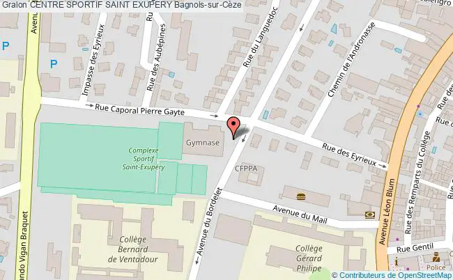 plan Salle De Judo Centre Sportif Saint Exupery