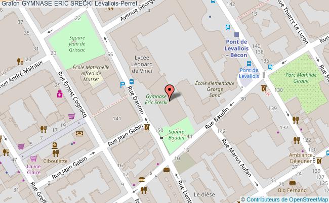 SALLE MAGALI BATON Gymnase eric srecki LevalloisPerret