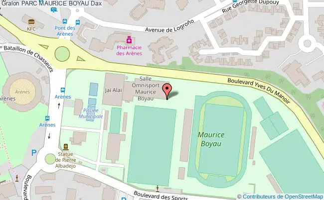 plan Salle Omnisport Maurice Boyau
