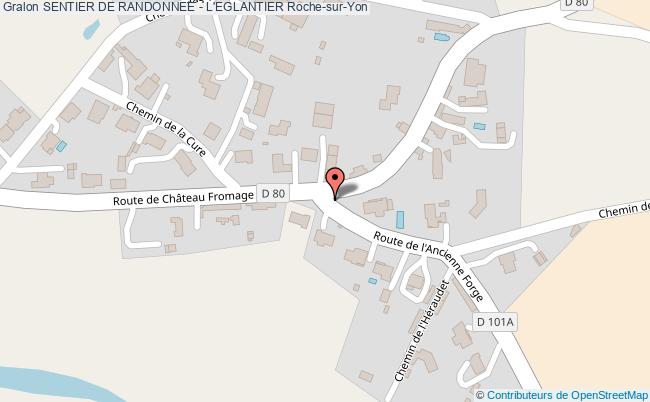 randonnee pedestre la roche sur yon