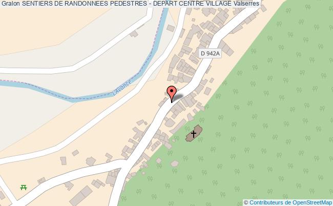 plan Sentier Pedestre - Balade De St-maurice
