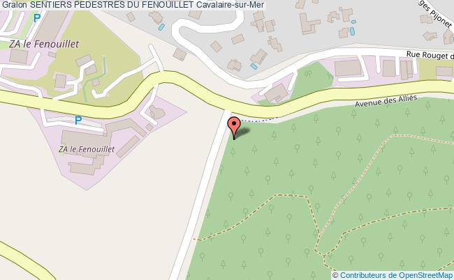 plan Sentiers Pedestres Du Fenouillet