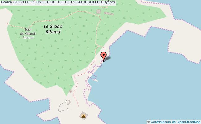 plan Site De Plongee  Sec  Du Gendarme
