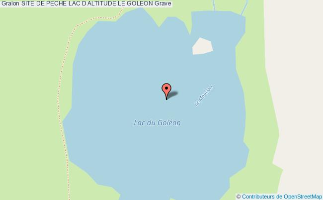 plan Site Lac Le Goleon