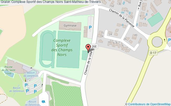 plan Skate Park Complexe Sportif Des Champs Noirs
