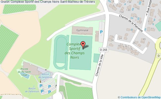 plan Stade De Football Complexe Sportif Des Champs Noirs
