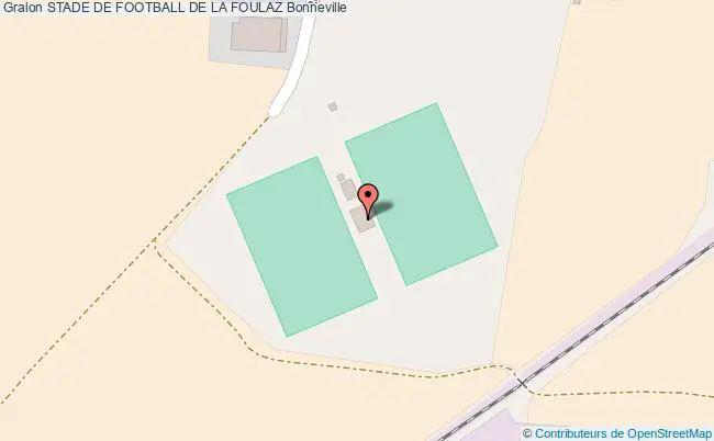 plan Stade De Football De La Foulaz