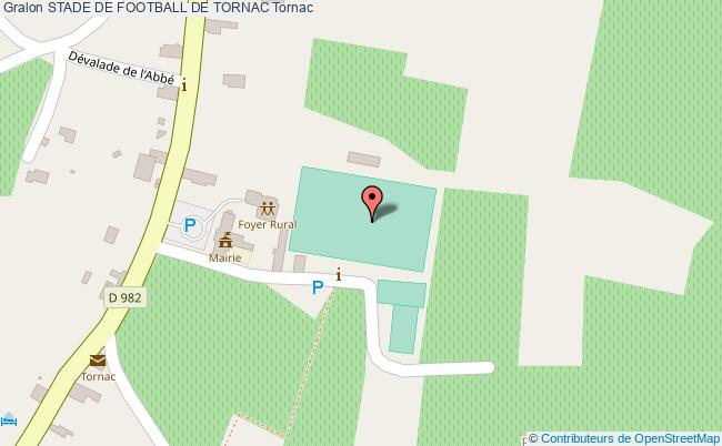 plan Stade De Football De Tornac