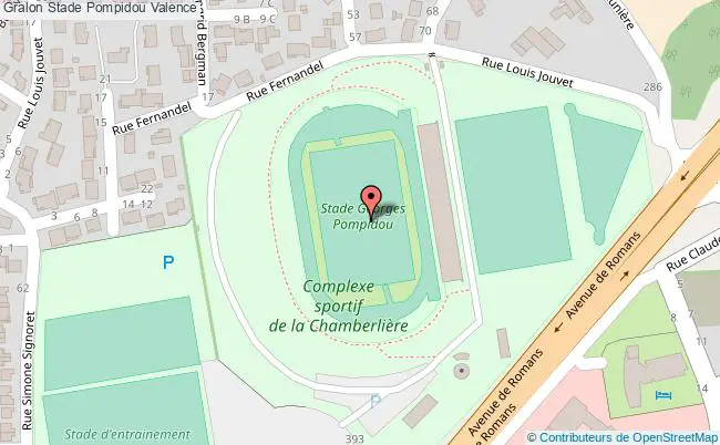 plan Stade Pompidou