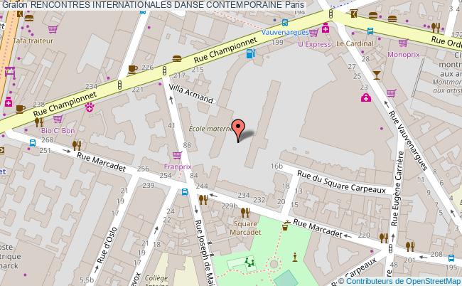 rencontre internationale de danse contemporaine