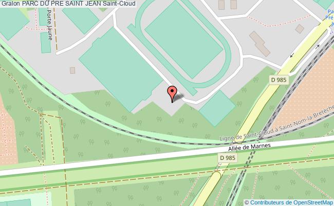 Stade du pre st jean st cloud