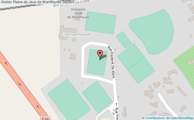 plan Terrain De Foot N° 3 Plaine De Jeux De Montflourès