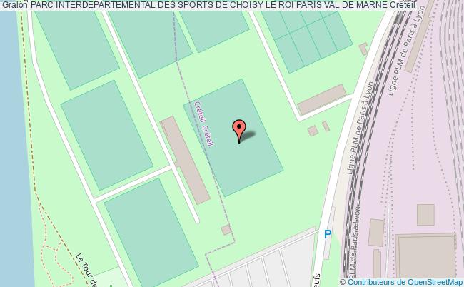 plan Terrain De Football D Honneur Plaine Sud N°16 - Parc Interdepartemental Des Sports