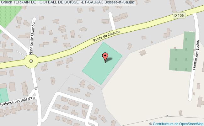 plan Terrain De Football De Boisset-et-gaujac