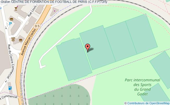 plan Terrain De Football N°2 Gazon (68 X 105) - Centre De Formation De Football De Paris