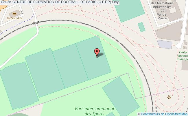 plan Terrain De Football N°4 Gazon (68 X 100) - Centre De Formation De Football De Paris
