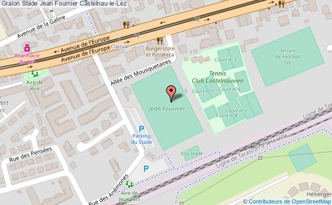 Terrain De Football Principal Stade Jean Fournier Stade Jean Fournier Castelnau Le Lez