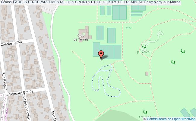 plan Terrain De Petanque (6x17m) - Parc Le Tremblay