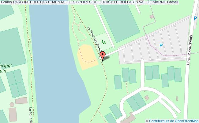 plan Terrain De Petanque (centre De Loisirs Ete) - Parc Interdepartemental Des Sports