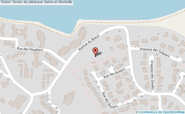 Terrain de pétanque Terrain de pétanque Vaivre-et-Montoille