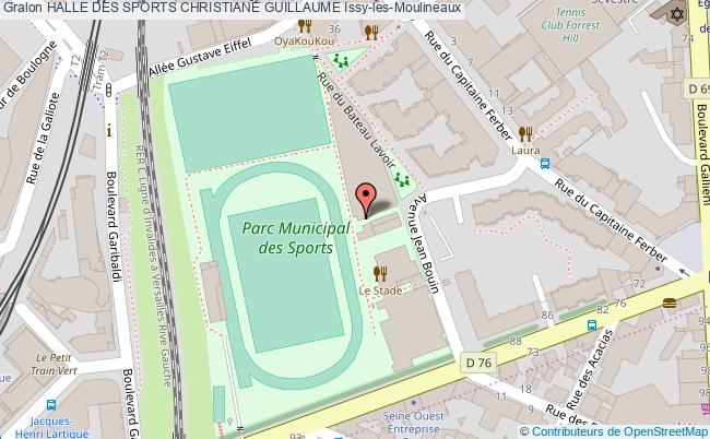 2 Rue Du Bateau Lavoir Issy Les Moulineaux TERRAINS DE TENNIS DECOUVERTS Halle des sports christiane guillaume