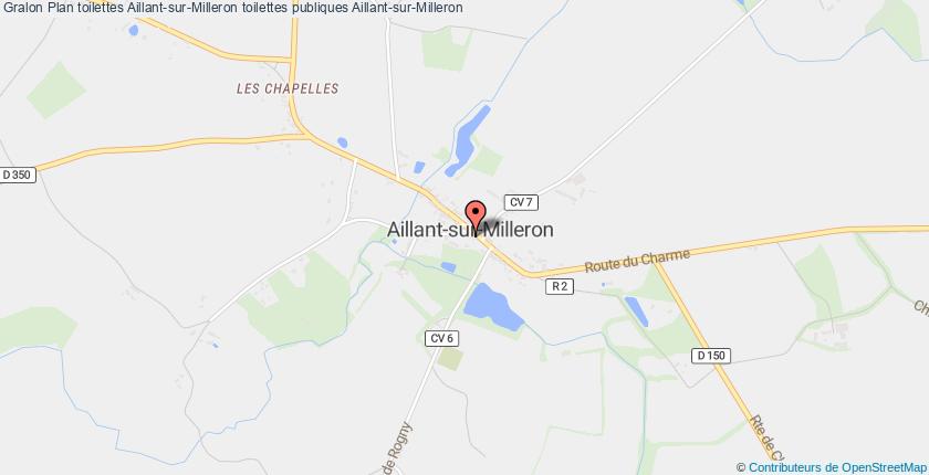 plan toilettes Aillant-sur-Milleron