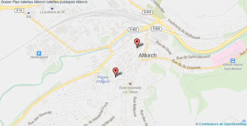 plan toilettes Altkirch