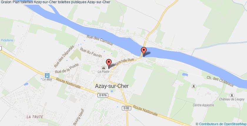 plan toilettes Azay-sur-Cher