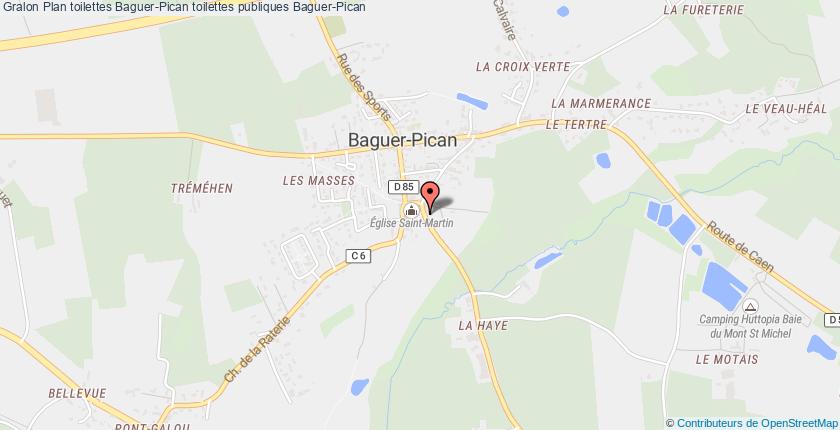 plan toilettes Baguer-Pican
