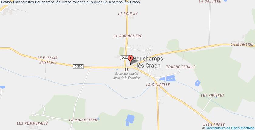 plan toilettes Bouchamps-lès-Craon