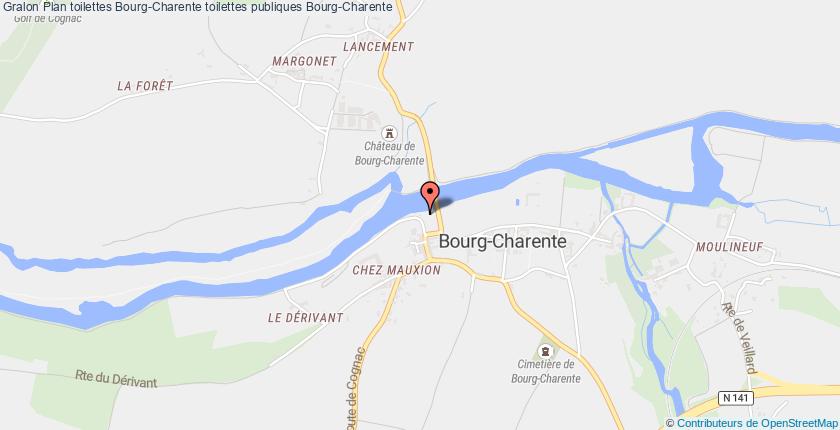 plan toilettes Bourg-Charente