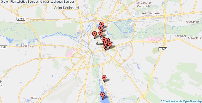 plan toilettes Bourges