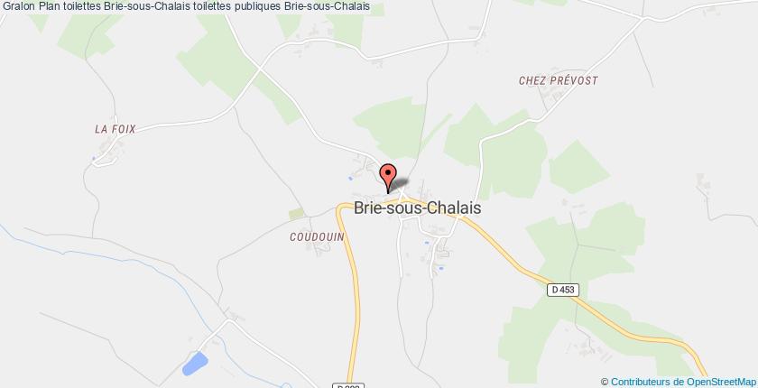 plan toilettes Brie-sous-Chalais