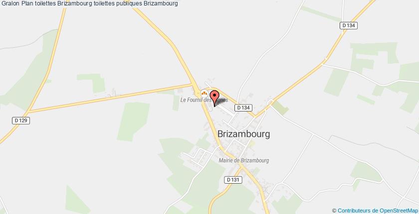 plan toilettes Brizambourg