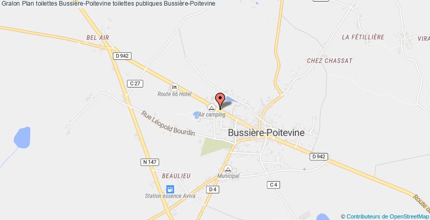 plan toilettes Bussière-Poitevine