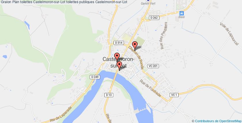 plan toilettes Castelmoron-sur-Lot