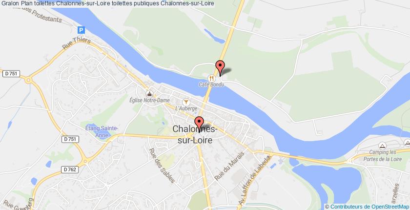 plan toilettes Chalonnes-sur-Loire