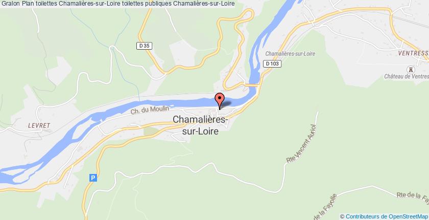 plan toilettes Chamalières-sur-Loire