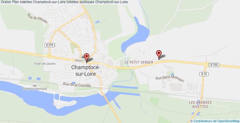 plan toilettes Champtocé-sur-Loire