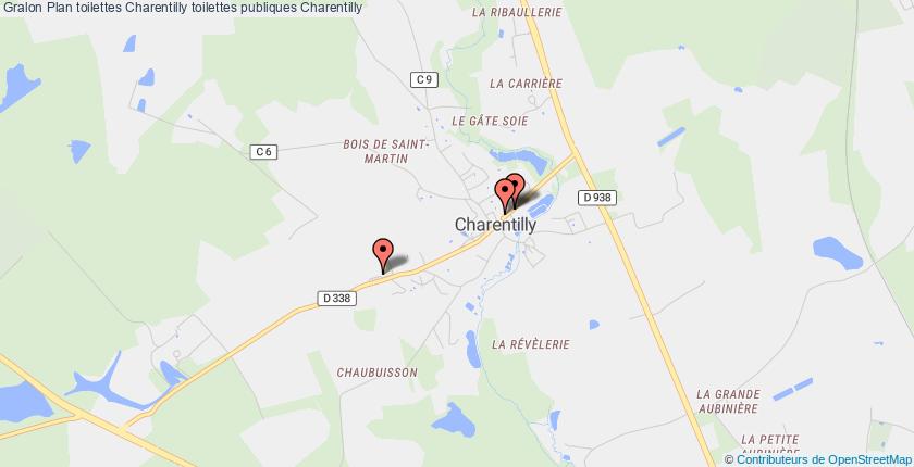 plan toilettes Charentilly