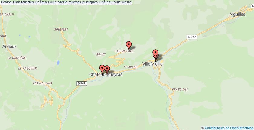plan toilettes Château-Ville-Vieille