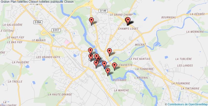 plan toilettes Clisson
