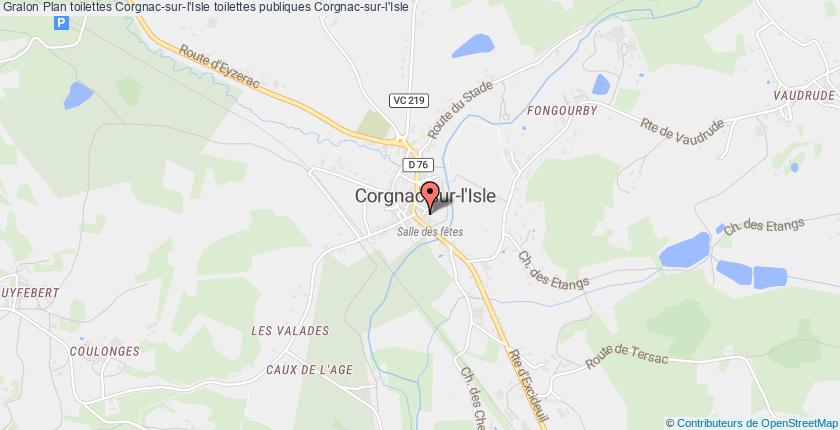 plan toilettes Corgnac-sur-l'Isle