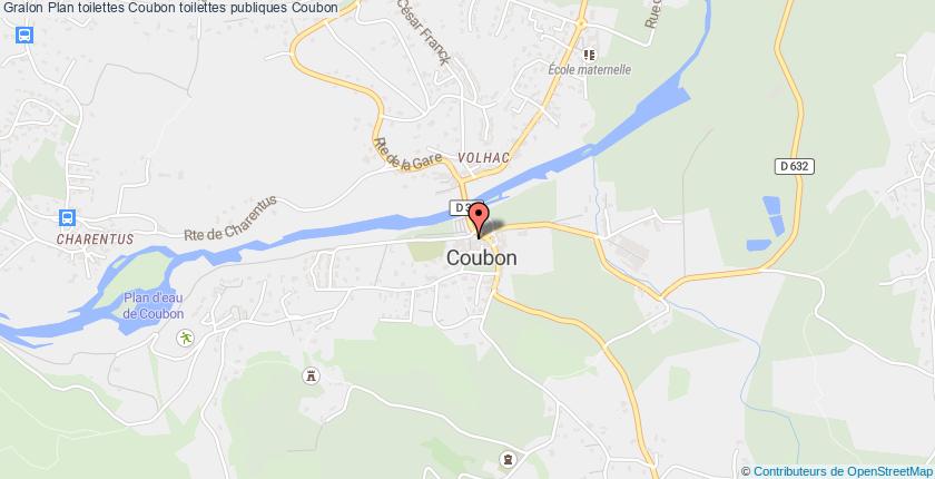 plan toilettes Coubon