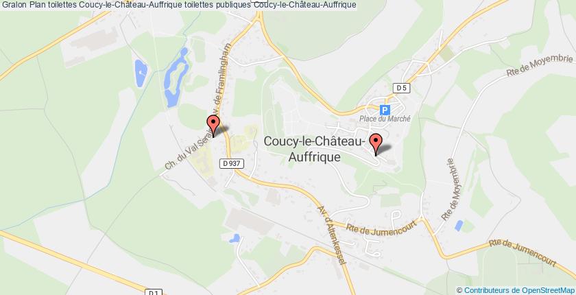 plan toilettes Coucy-le-Château-Auffrique