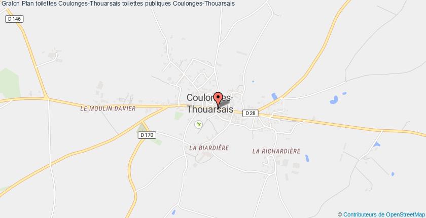 plan toilettes Coulonges-Thouarsais