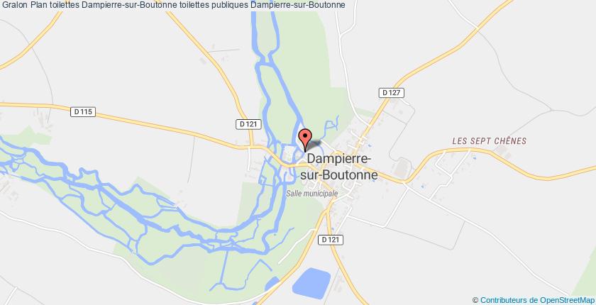 plan toilettes Dampierre-sur-Boutonne