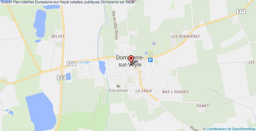 plan toilettes Dompierre-sur-Veyle