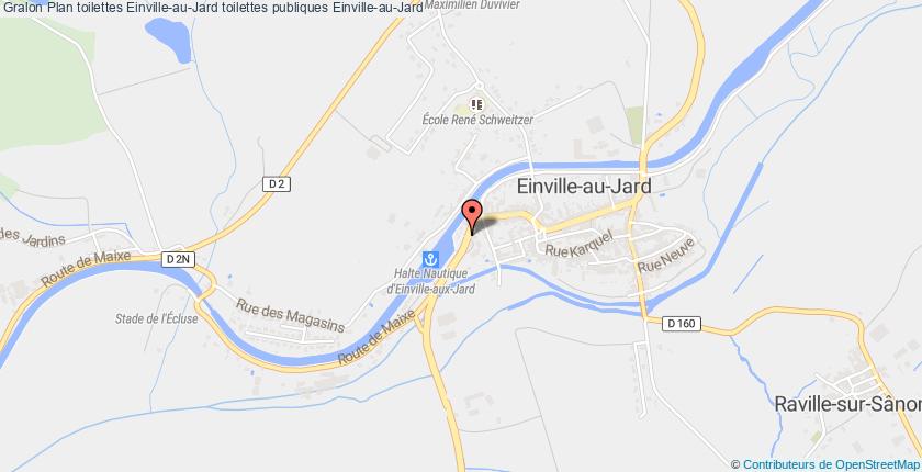plan toilettes Einville-au-Jard